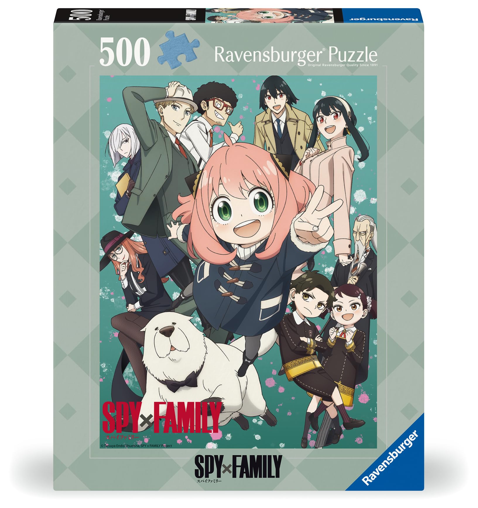Ravensburger 12001198 - Spy X Family - 500 pieces jigsaw puzzle